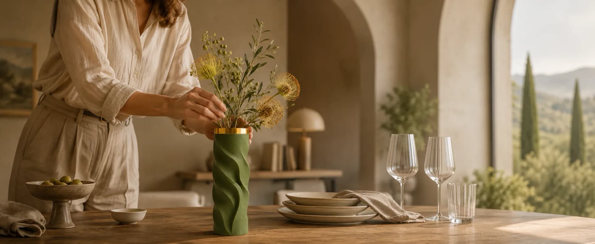 Vaso Corrente — Tavolo da pranzo